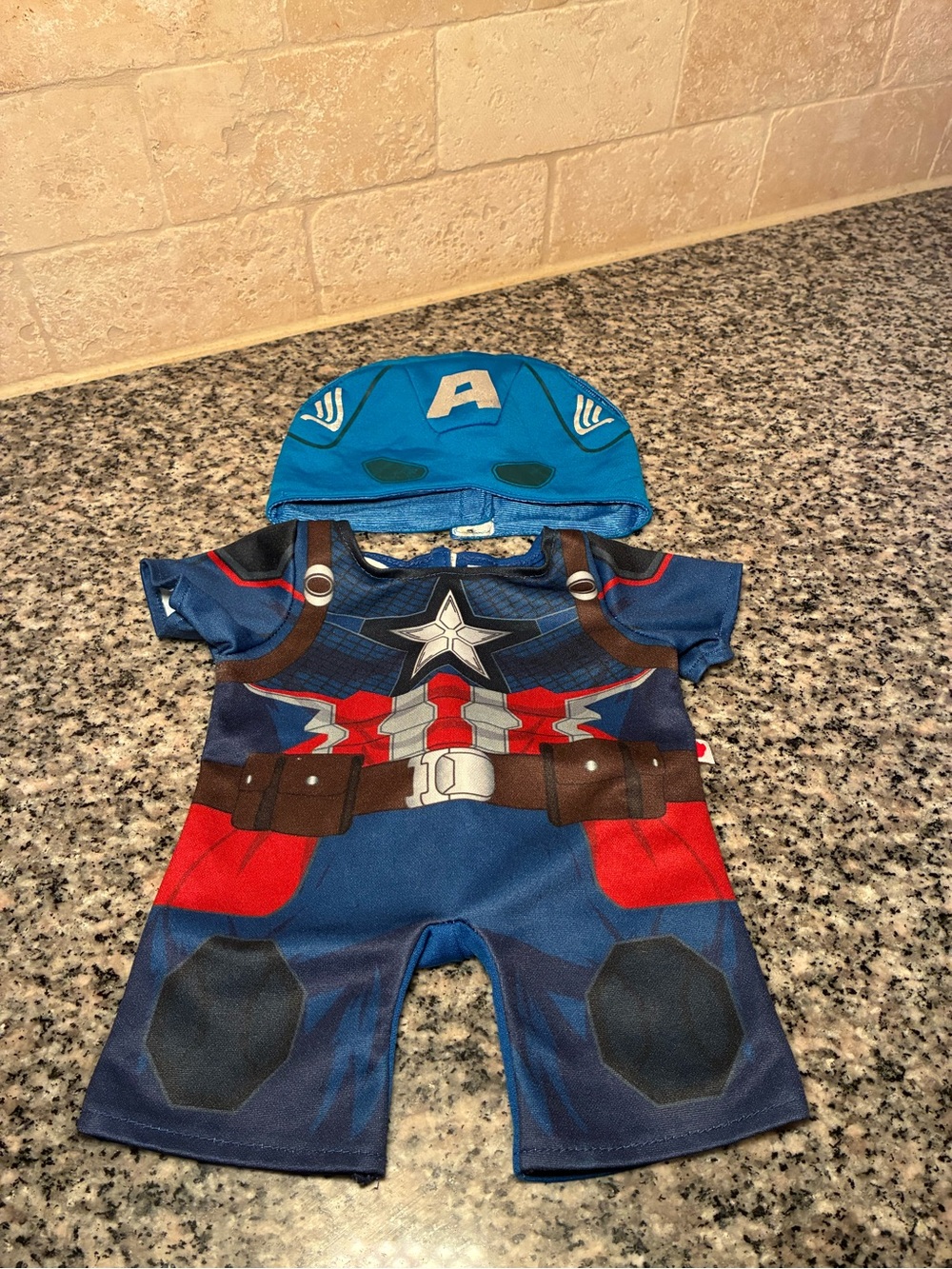 Captain America Build A Bear outfit